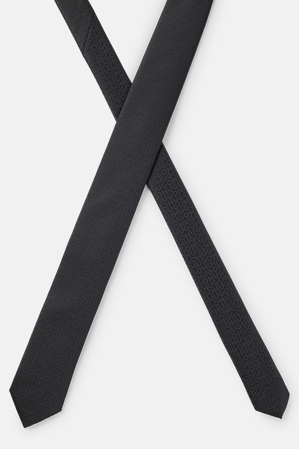 TIE HUGO - 001 BLACK